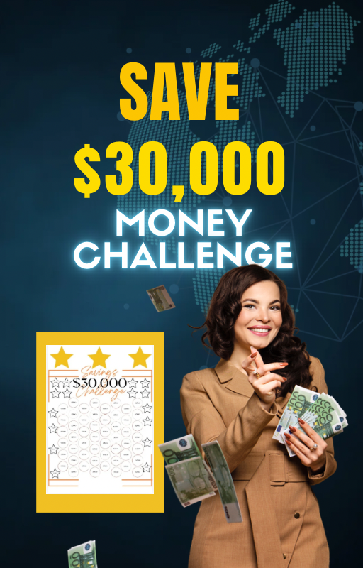 Save $30,000 Tracker Challenge