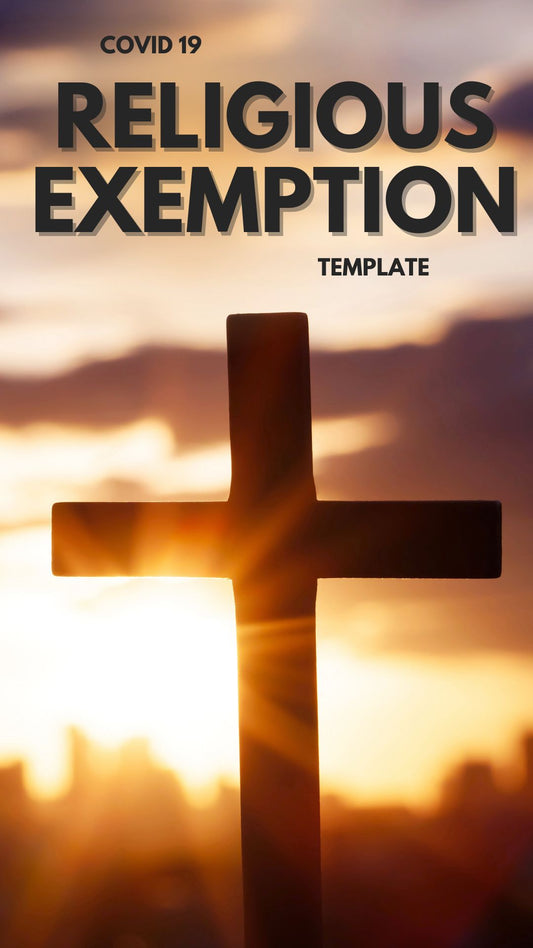 Religious Exemption Example Template